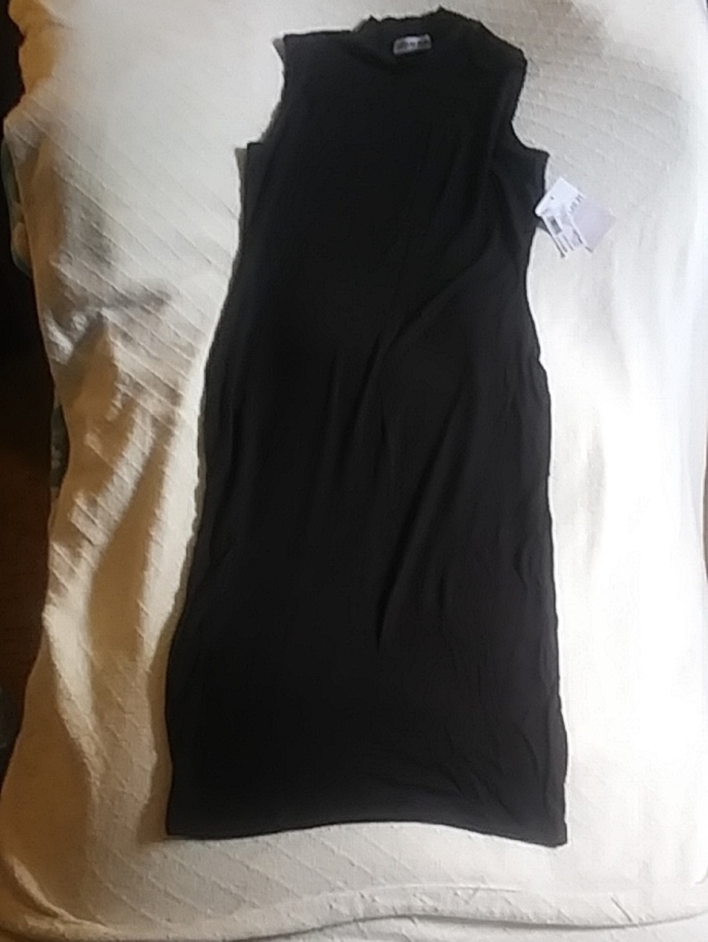 Classic Black Sleeveless Tank Dress for Women